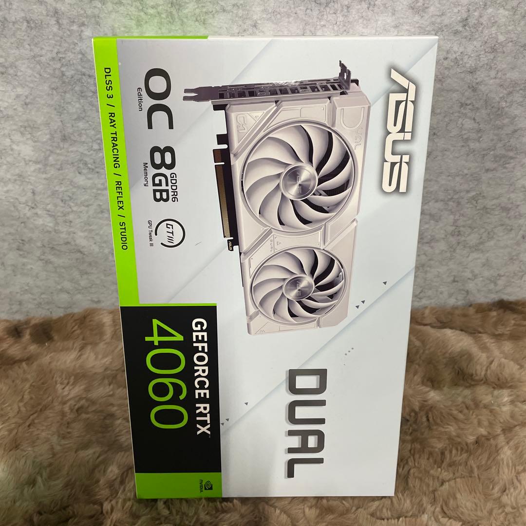 新品　 ASUS Dual GeForce RTX™ 4060 White