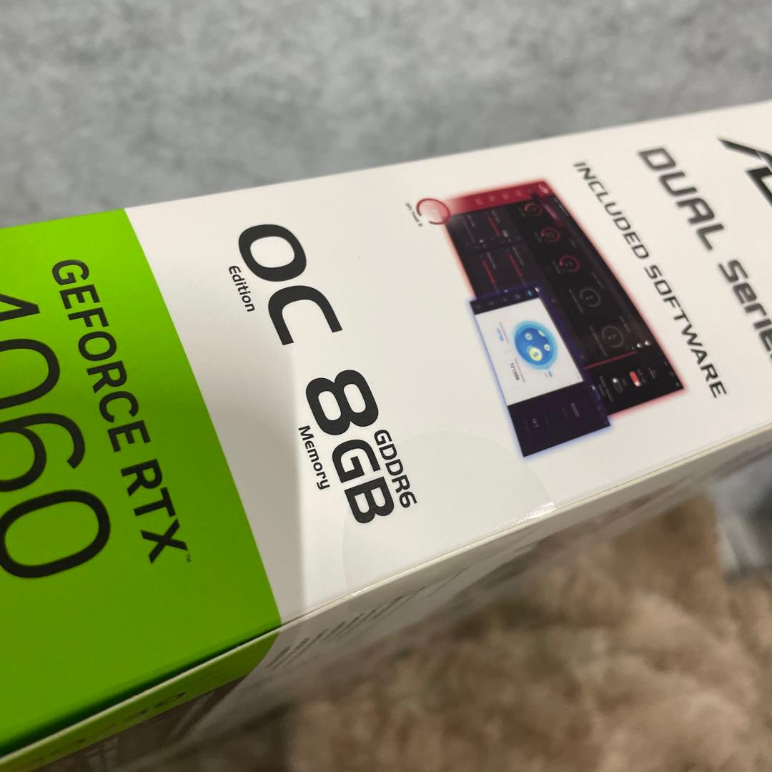 新品　 ASUS Dual GeForce RTX™ 4060 White