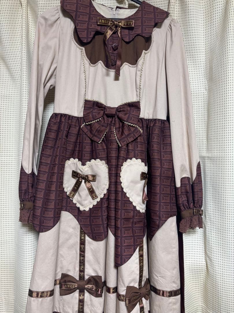 Angelic PrettyのDreamyショコラティエワンピース（ブラウン）