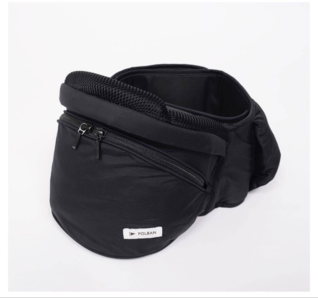 未使用品　POLBAN ヒップシート ブラック