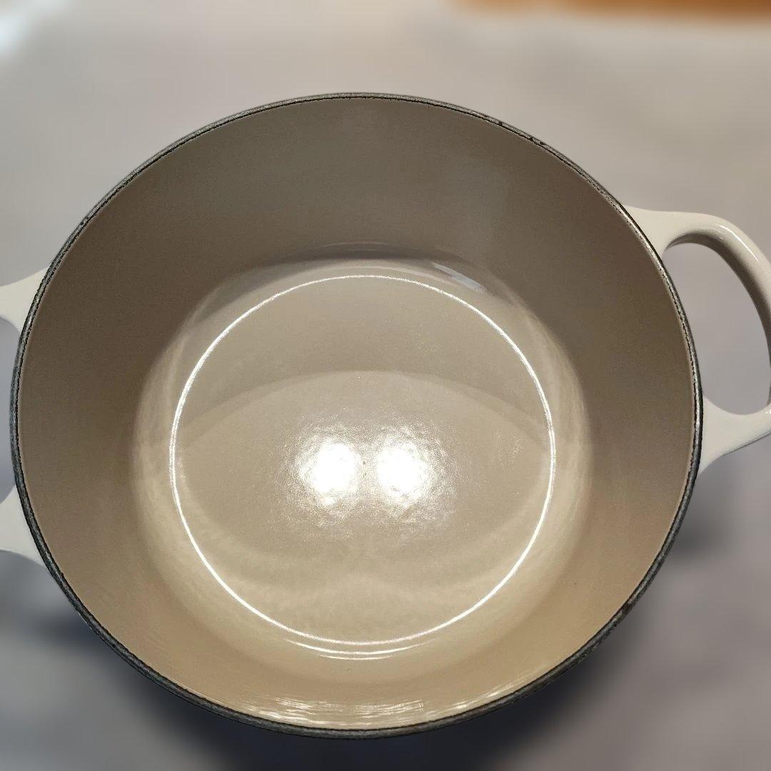 ル・クルーゼ　直径24cm シルバーつまみ