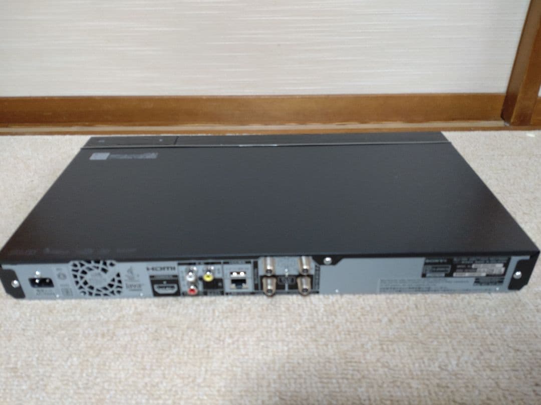 SONY ブルーレイレコーダー BDZ‐EW1200 1TB2番組同時録画 美品