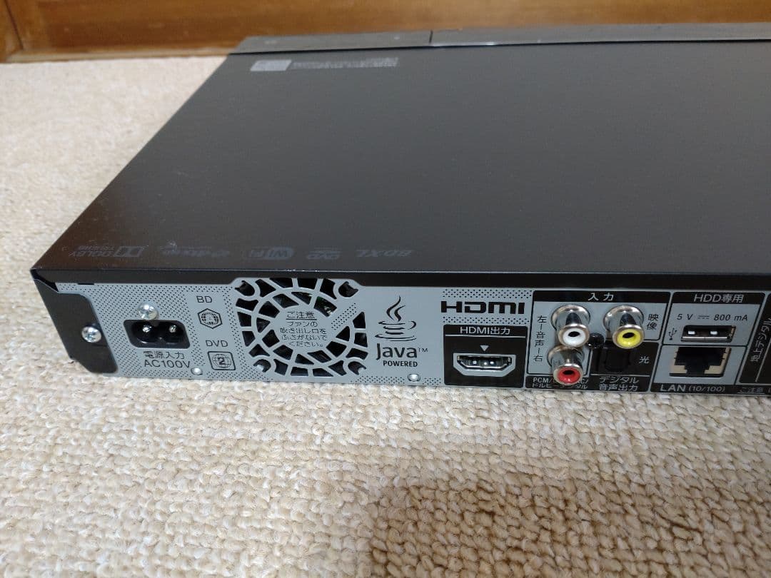 SONY ブルーレイレコーダー BDZ‐EW1200 1TB2番組同時録画 美品