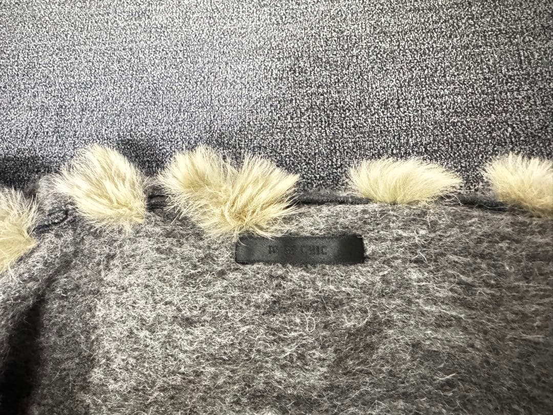 TO BE CHIC グレー ケープ