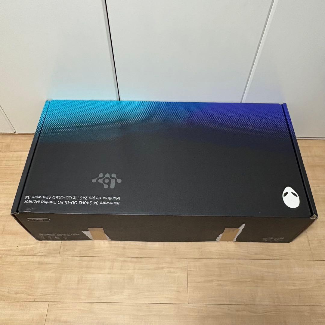 新品◆Alienware AW3425DW 34インチ曲面 有機EL 240hz