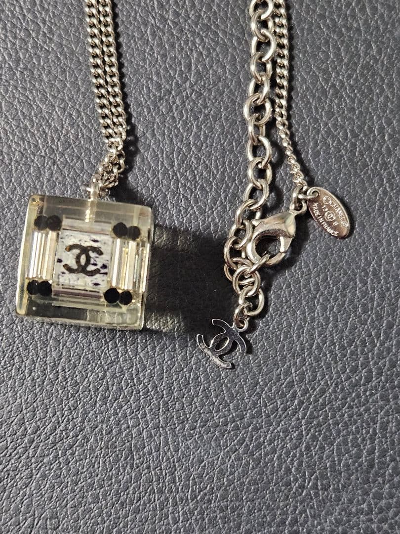 た*や様 CHANEL シャネル CCロゴ キューブ ペンダントネックレス