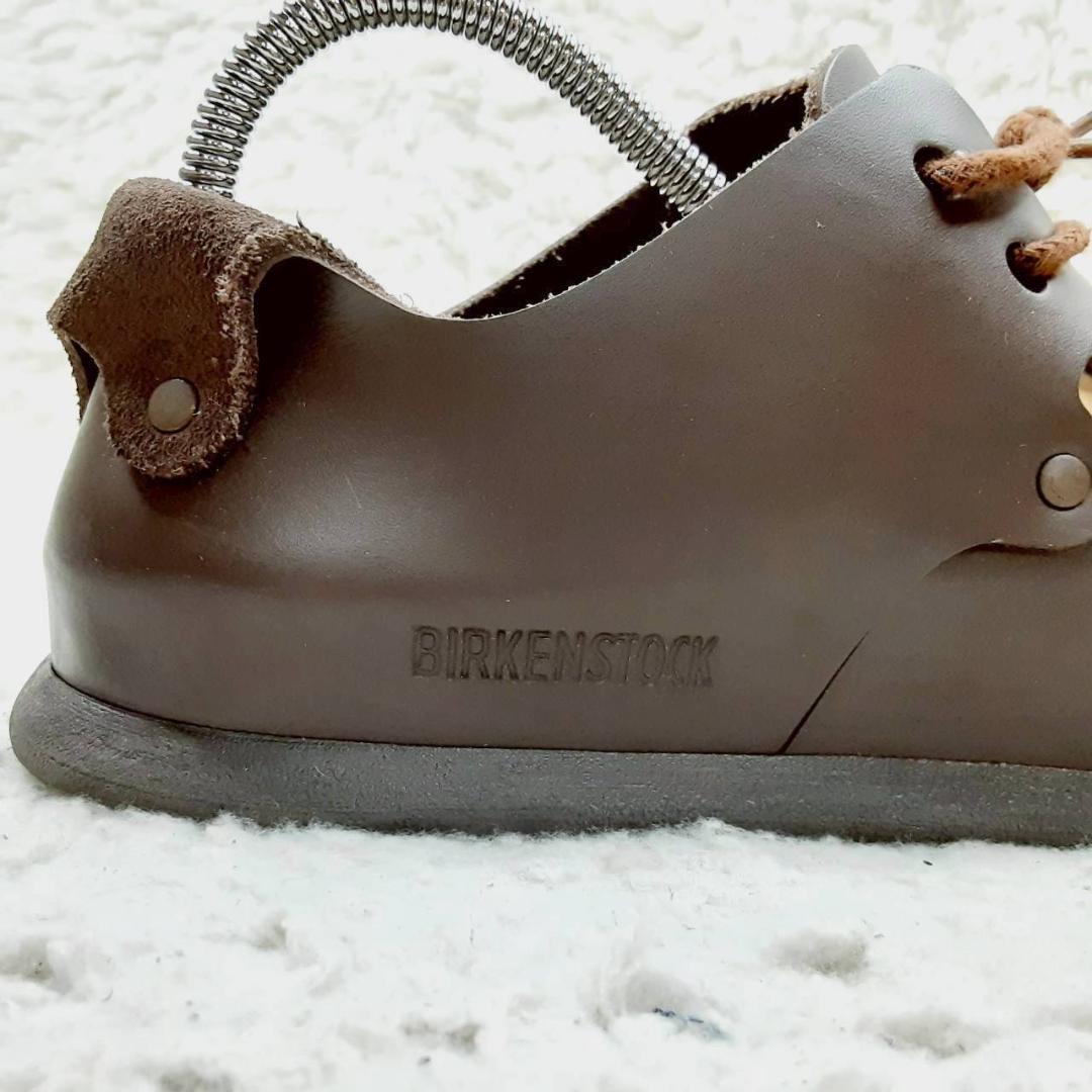 未使用級箱付 24㎝◎Birkenstock 革靴 茶 モンタナ 箱付き