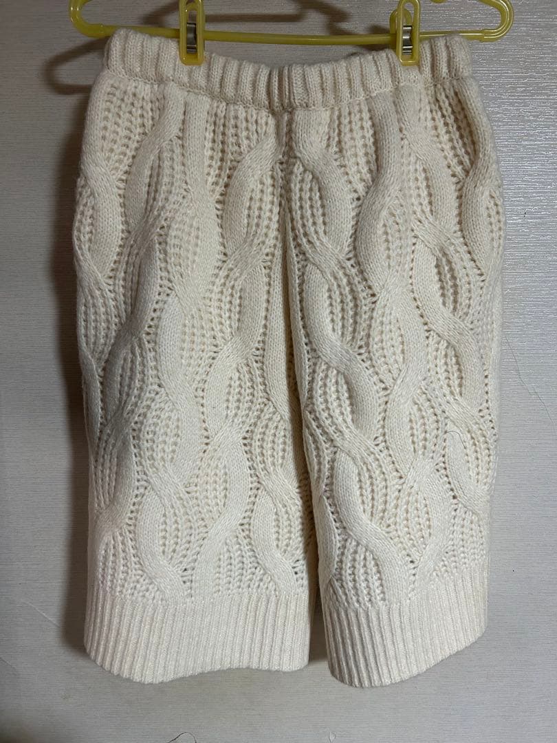 Maison Special Cable Knit Shorts 25aw 新品