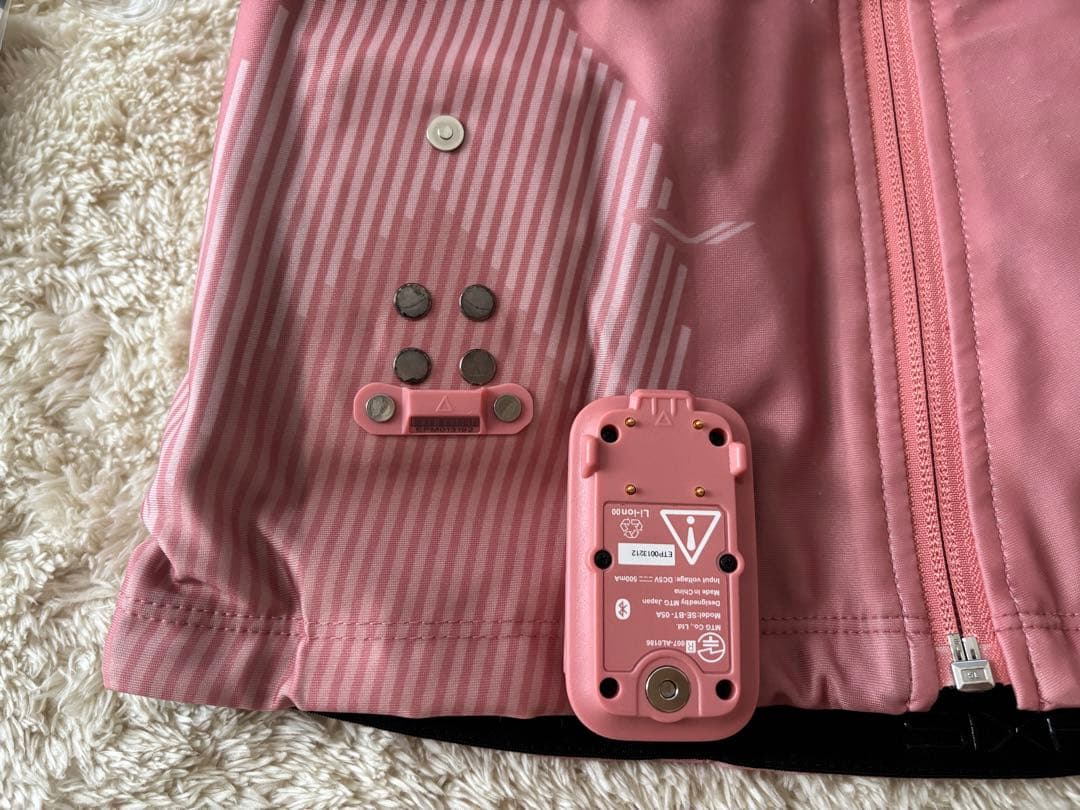 シックスパッド パワースーツ コアベルトPINK Mサイズ/SIXPAD