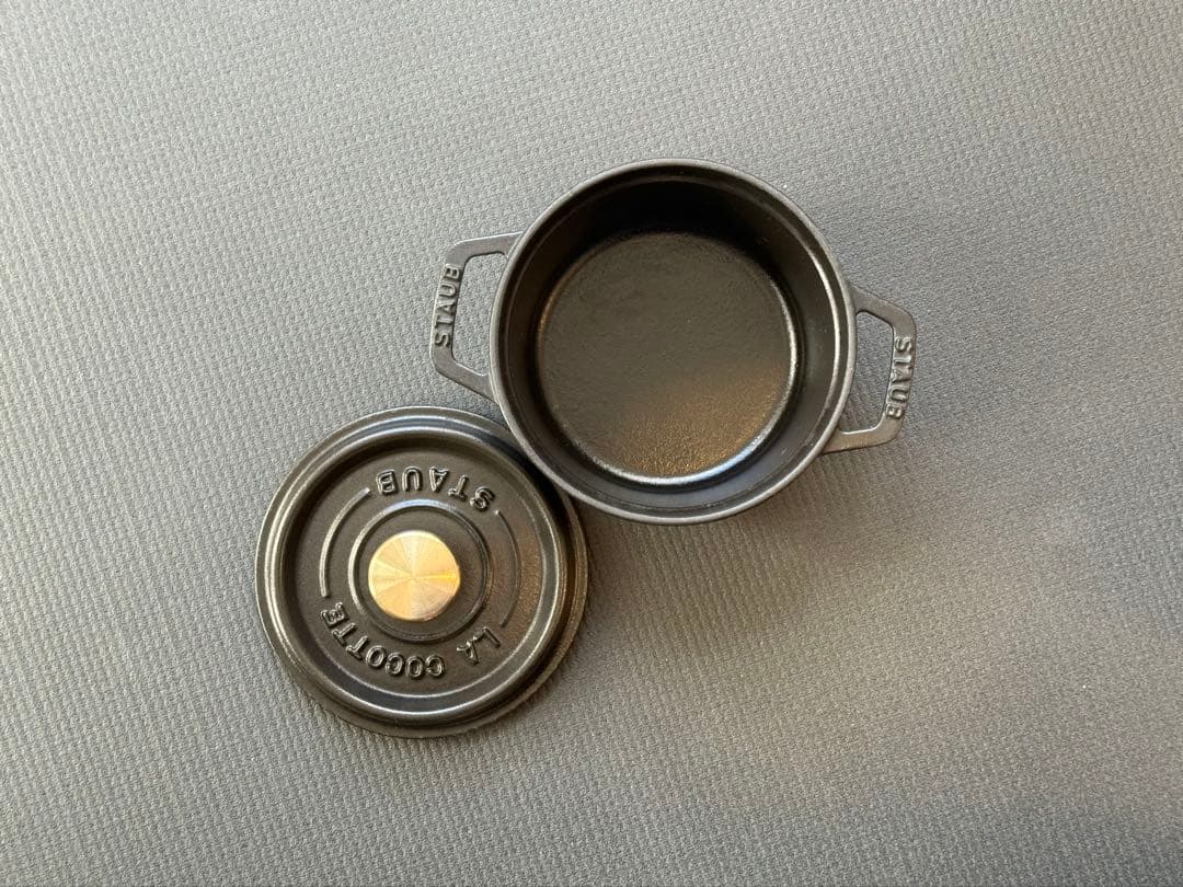 STAUB ココット 小型 黒 14cm