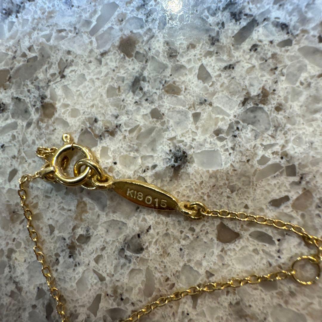 AHKAH ソルティアラウンド（0.15カラット） ネックレス K18