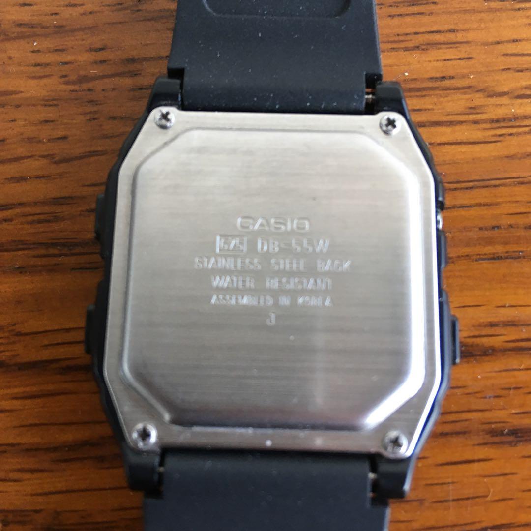 80s カシオ　CASIO DB-55W データバンク　オールドカシオ　おまけ付