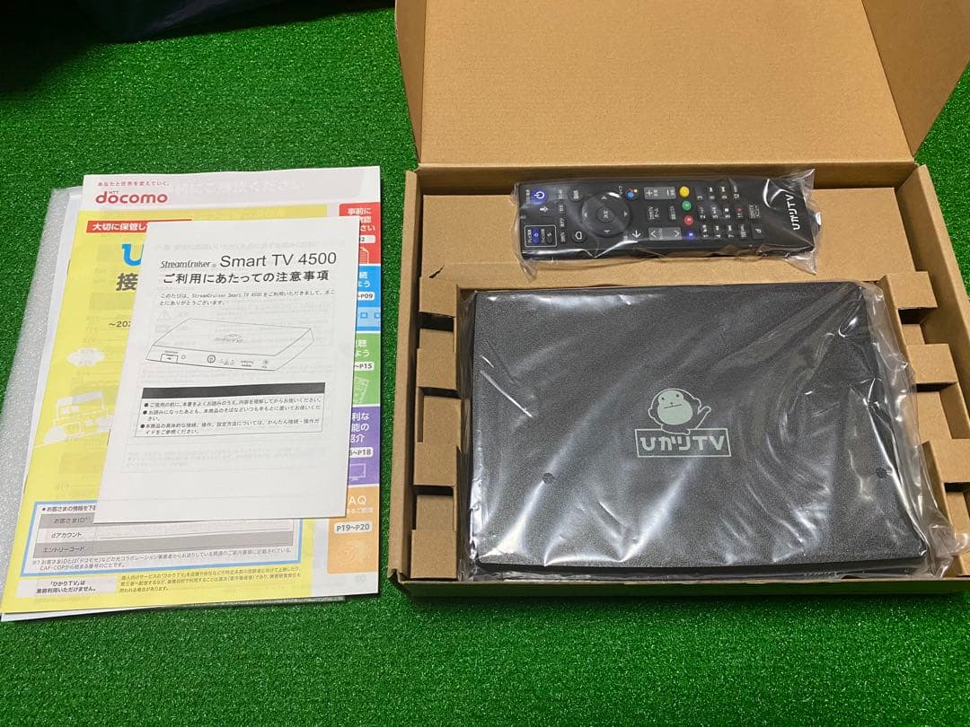 ひかりTV 4K チューナー　Smart TV 4500