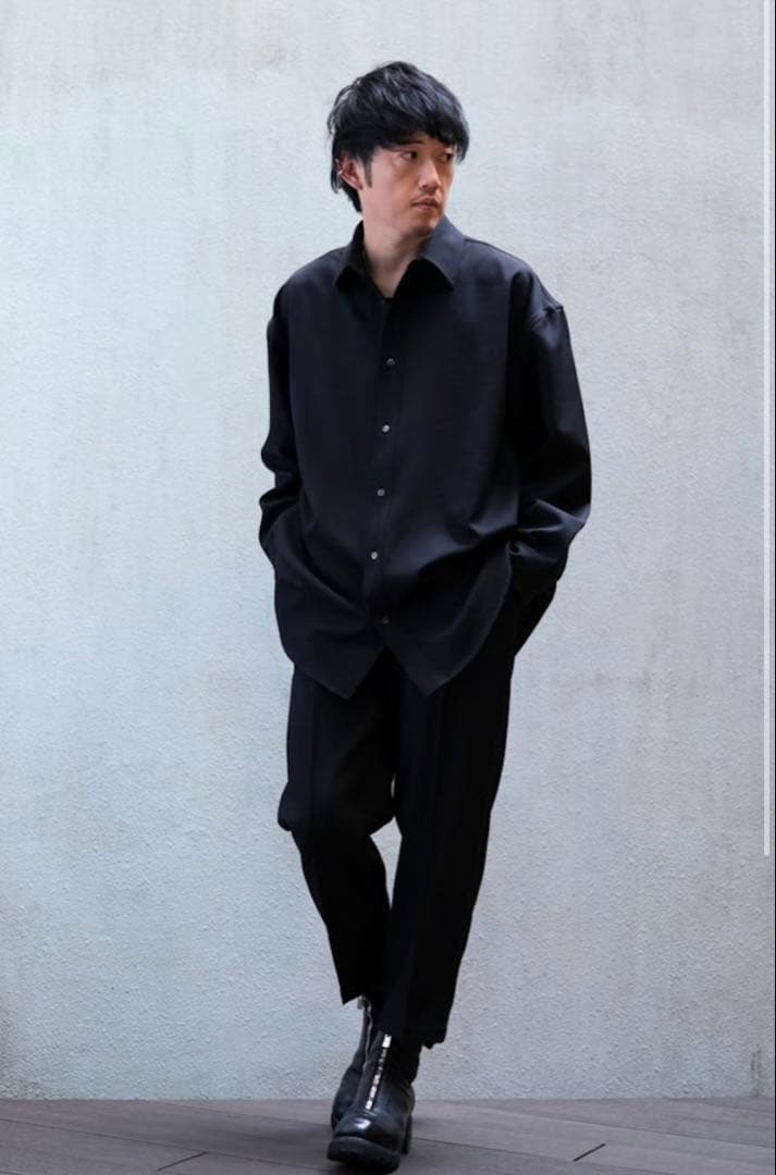 MBスタンダードテーパードスラックス ブラック Sサイズ