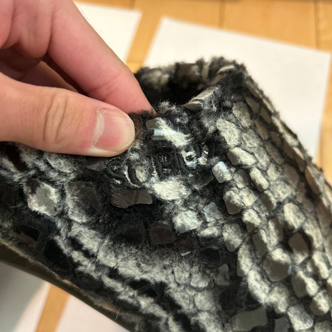 【袋付】SUBU(スブ) シューズ サンダル　ボア　26.0〜27.5cm相当