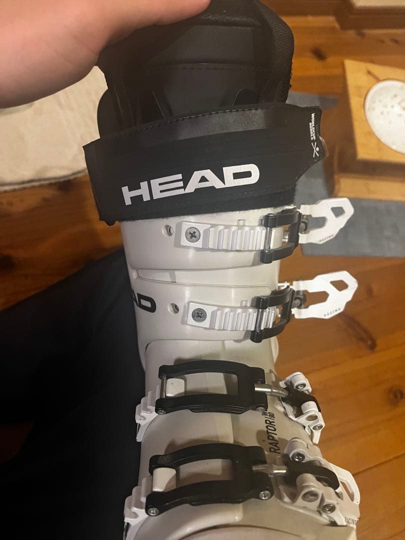 HEAD スキー靴 ホワイト 4バックル