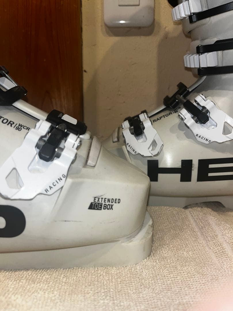HEAD スキー靴 ホワイト 4バックル