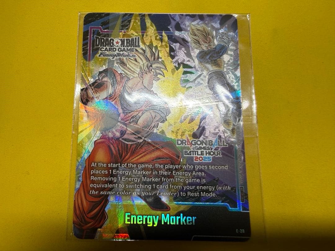 ドラゴンボール　フュージョンワールド　海外エナジーマーカー
