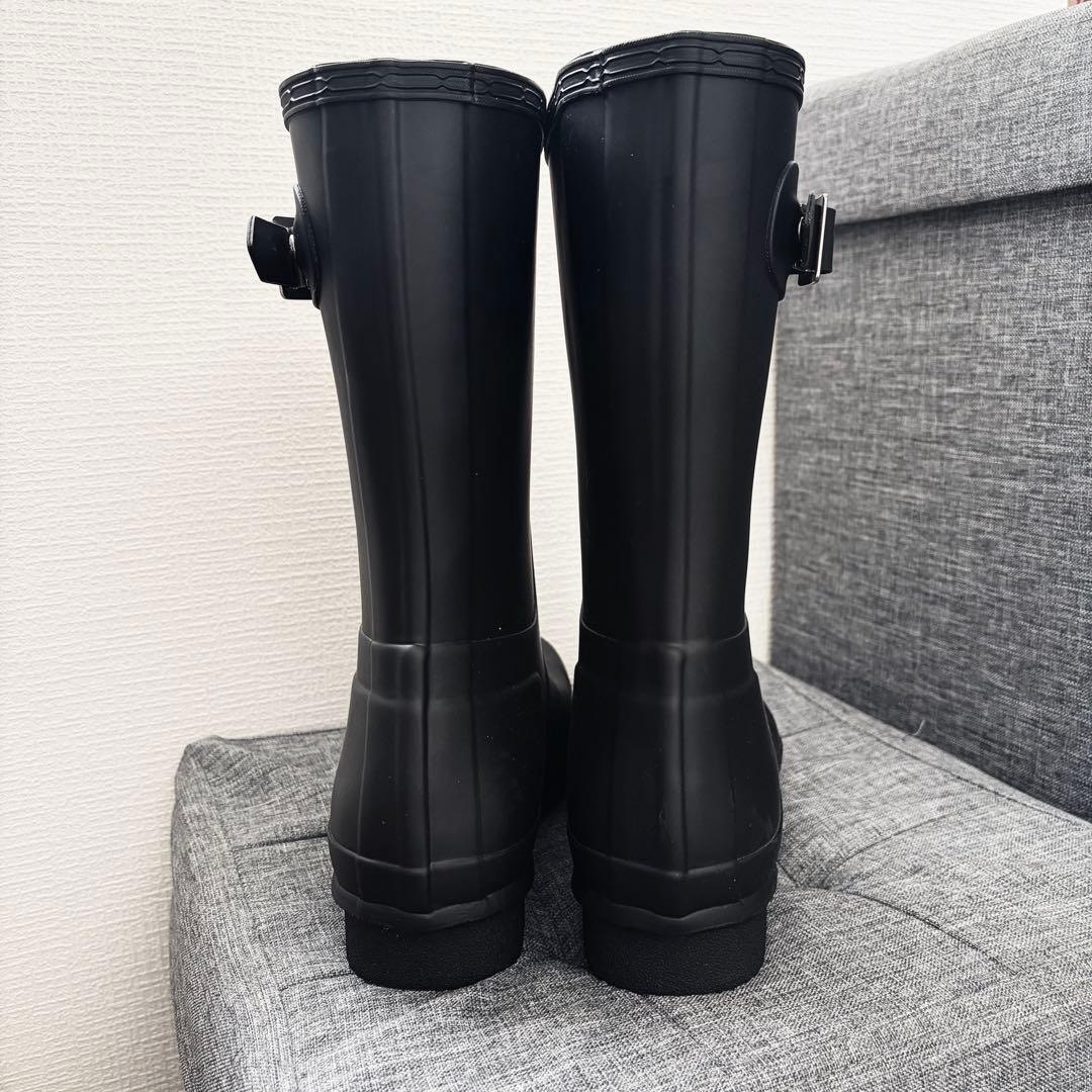 HUNTER ブラックレインブーツ UK 9 EU43 ハンター