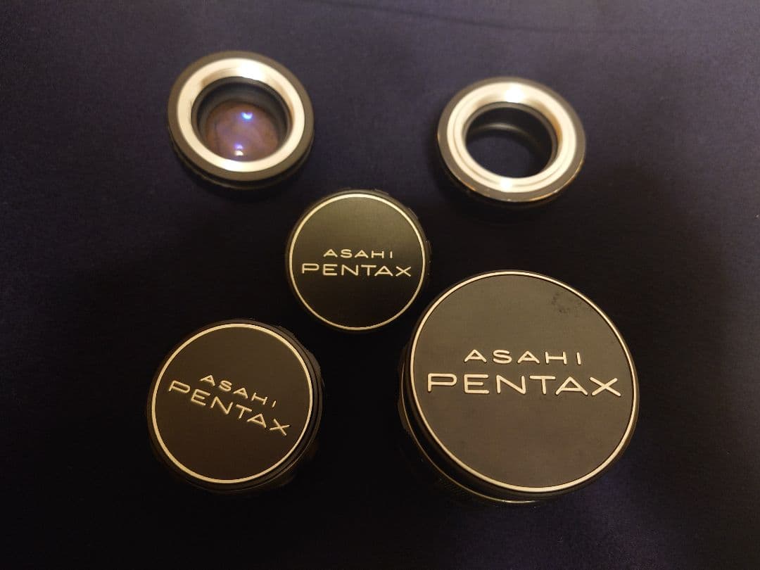 super takumar 3種 + マウントアダプター2種