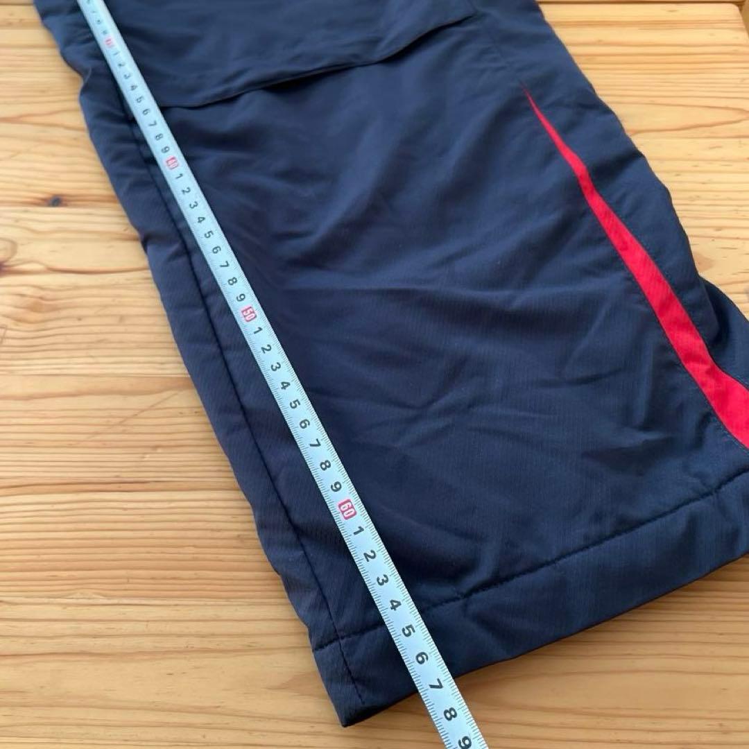 MIZUNO ミズノ ウォームアップウェア 上下セット サイズS 紺色×赤×白