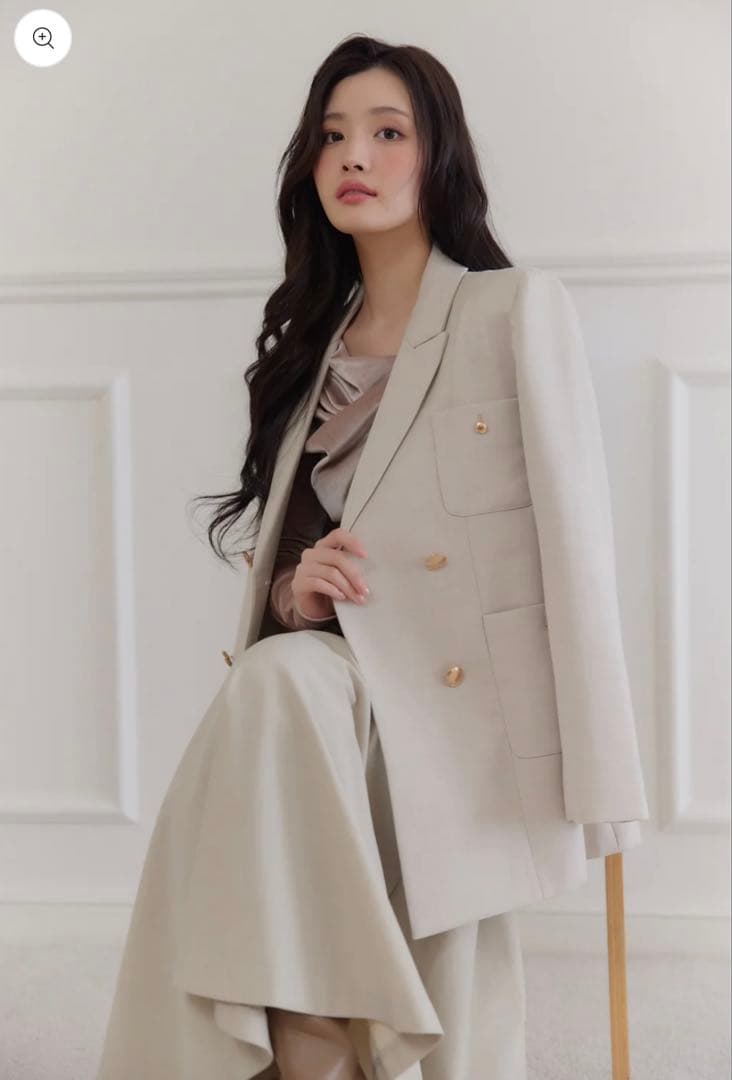 タグ付き【polaura / ポローラ】 クラシカルテーラードジャケット