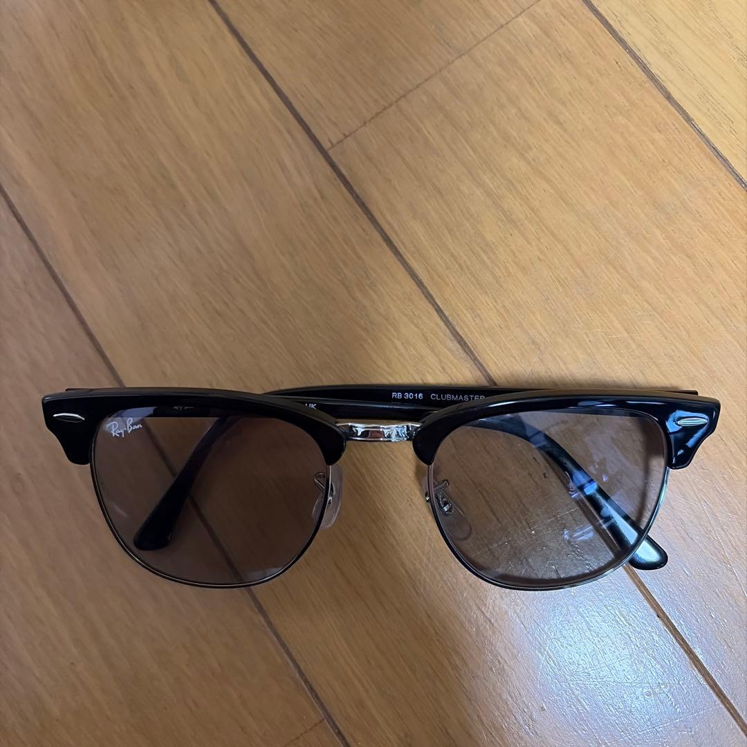 Ray-Ban レイバン CLUBMASTER RB3016 ケース付 傷あり