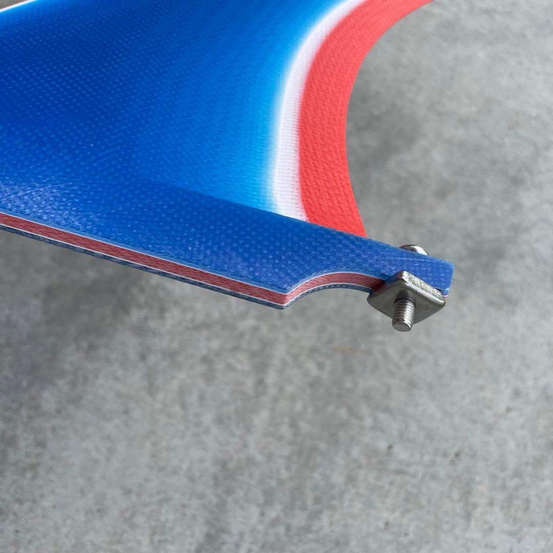 新品　シングルフィン　ロングボード　9インチ　キャプテンフィン系　ブルー