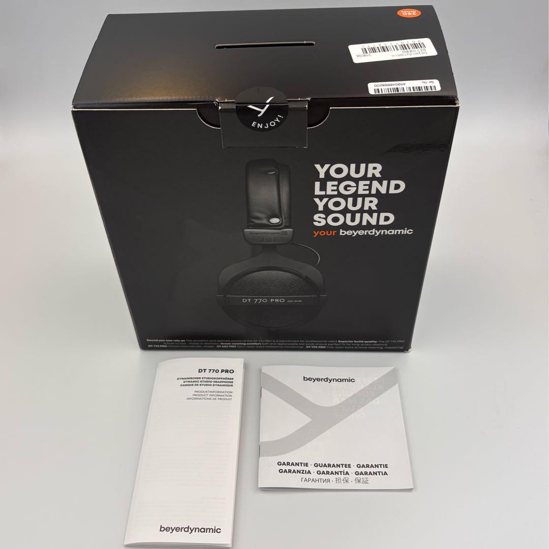 beyerdynamic DT770PRO 250Ω 密閉型モニターヘッドホン