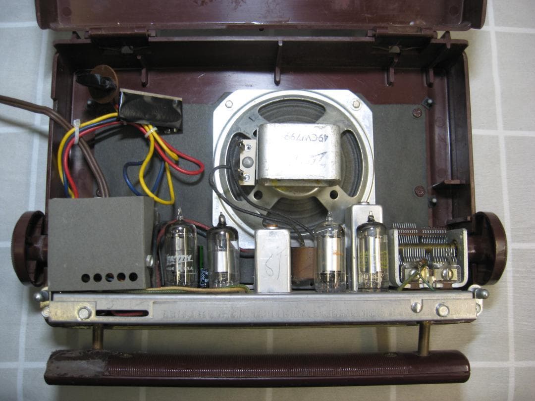 【激レア】USA ZENITH 4球真空管ラジオ Z402R 動作品