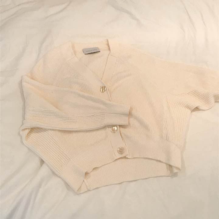 カーディガン［アダムエロペ  コットンコクーンカーディガン］