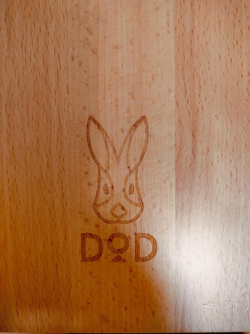 DOD キャナリーテーブルM 高さ調整可 ウッドテーブル キャンプ