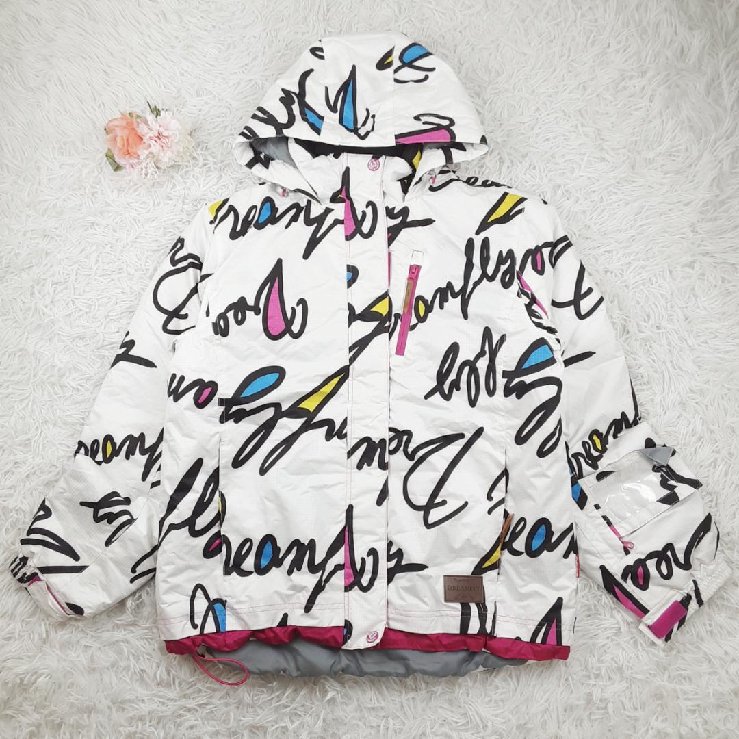 美品◎ドリームフライ スキーウェア・ゴーグル・グローブ・上下セット