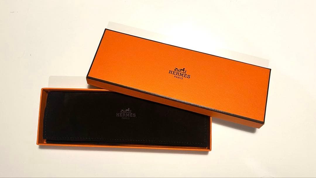 【未使用品】値下げしました！ HERMES かんざし ハート型バッファローホーン