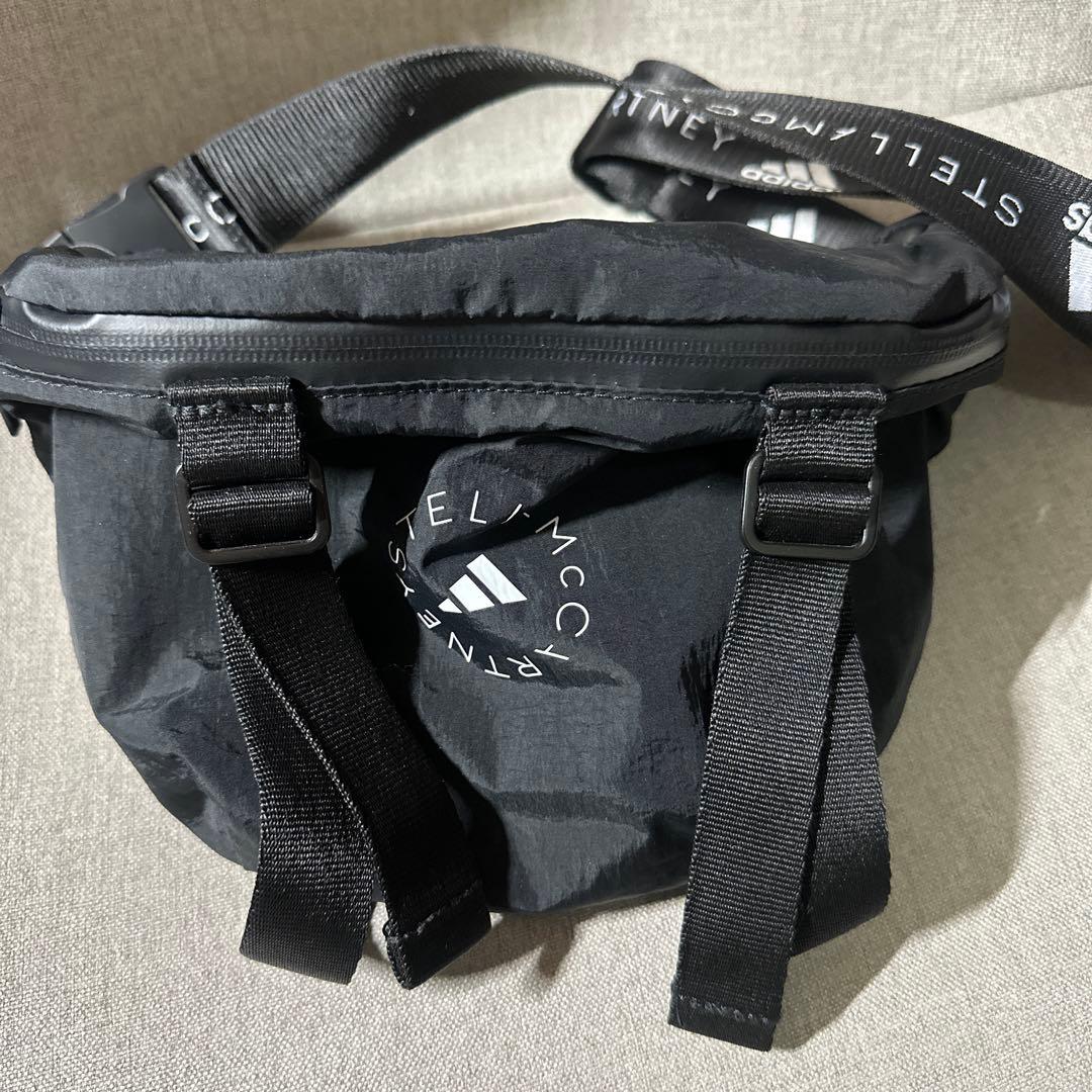 ち*ぃ様 adidas by Stella McCartneyロゴ バム バッグ