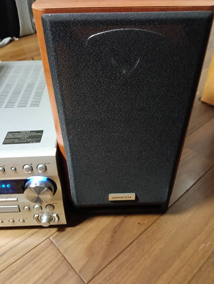 ONKYO CD/MDコンポ 　FR-N7FX本体 スピーカーセット