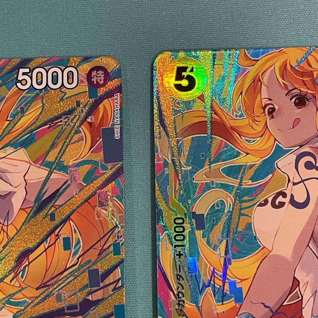ワンピースカード　ナミ　プロモ