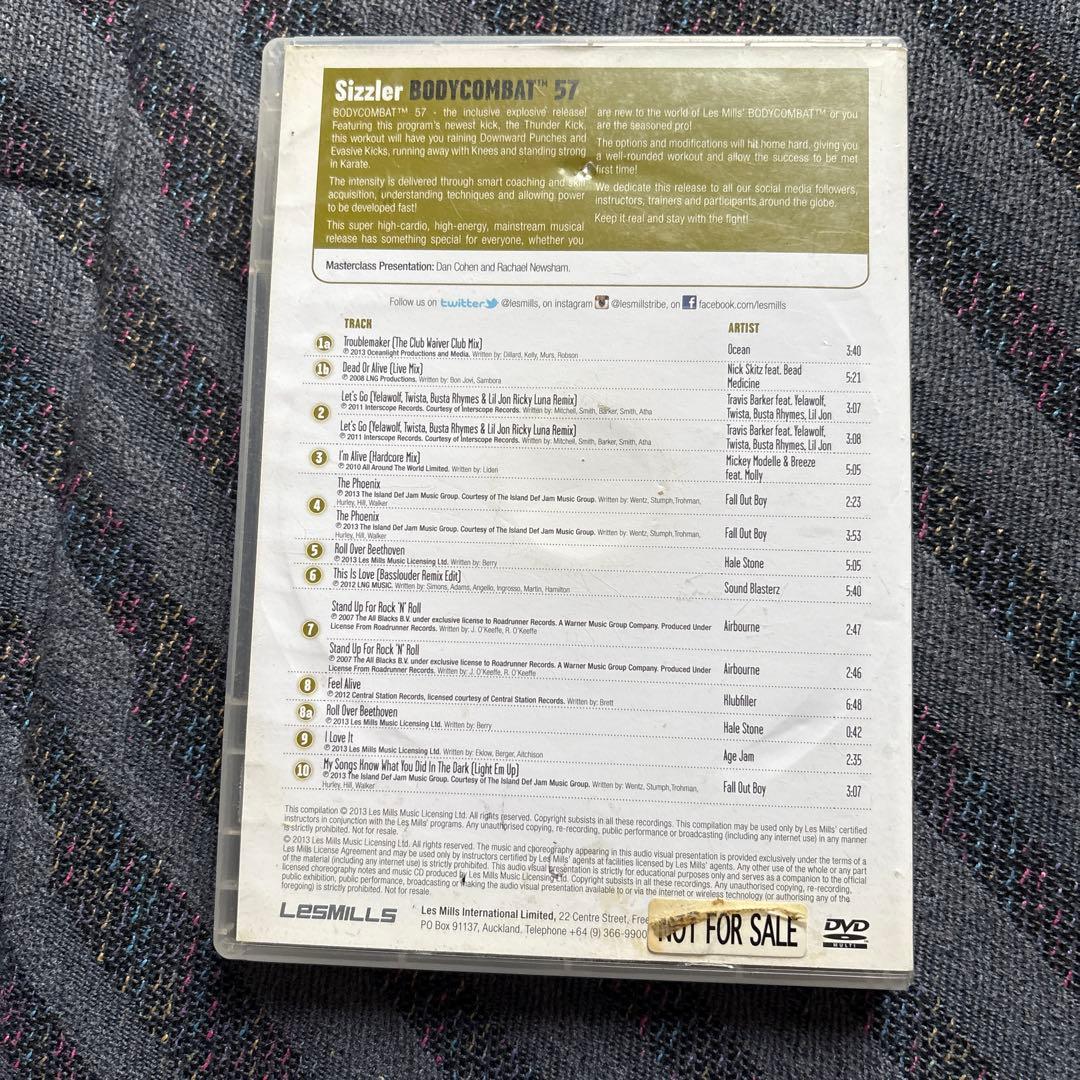 けんたろ　レズミルズ　ボディコンバット　52.57