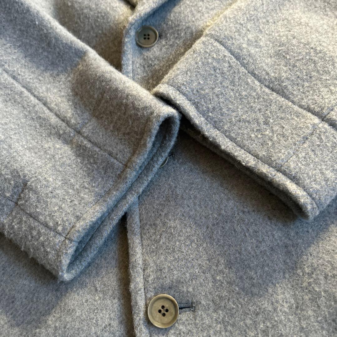 ネストローブ　シェットランドモッサショールカラーコート