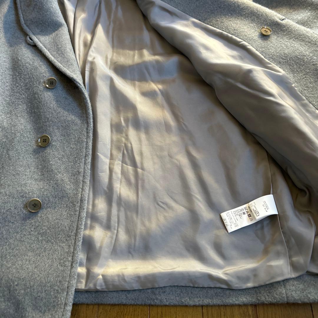 ネストローブ　シェットランドモッサショールカラーコート