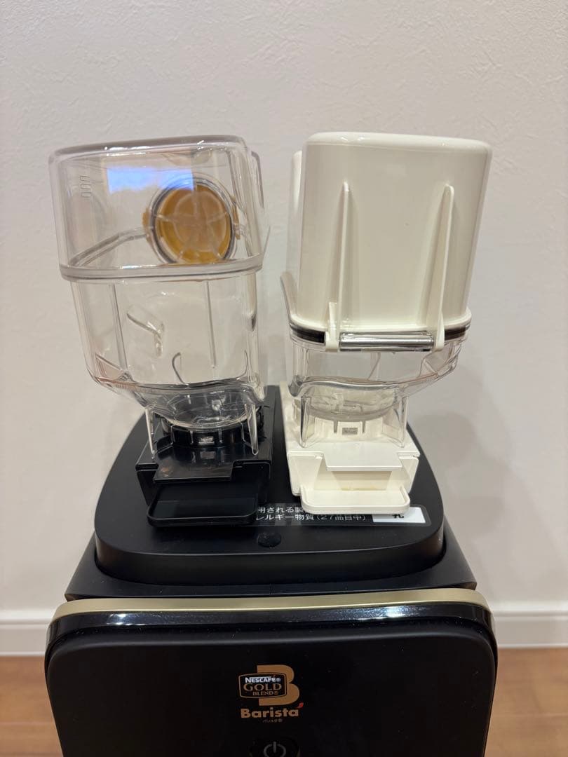 Nescafe ゴールドブレンドバリスタデュオ プレミアムブラックコーヒーマシン