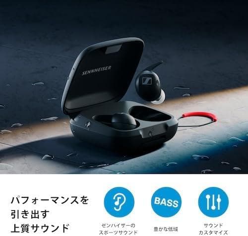 ゼンハイザー Sennheiser イヤホン MOMENTUM Sport