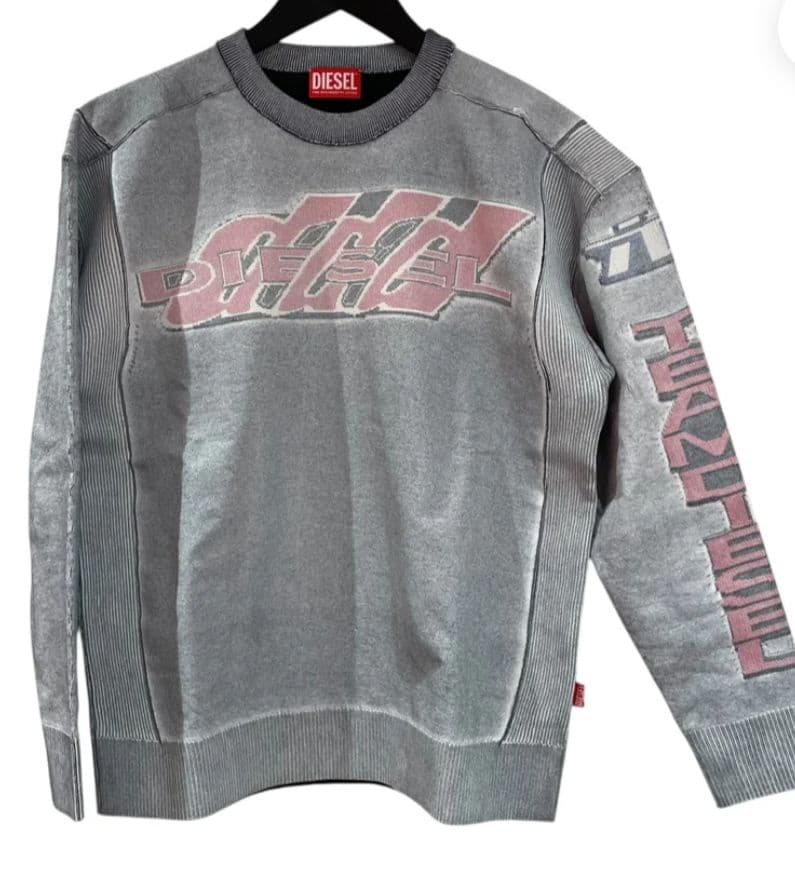 DIESEL K-DIRTセーター XS グレー 25ss