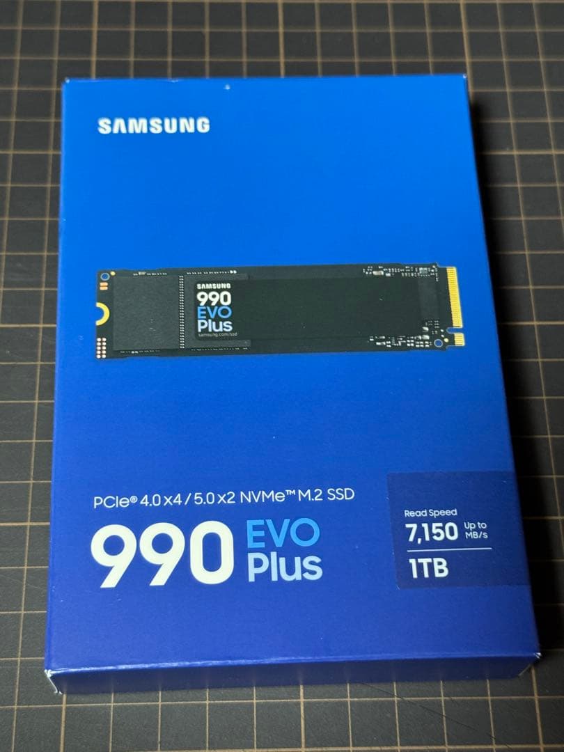 Samsung 990 EVO Plus 1TB SSD 新品未開封
