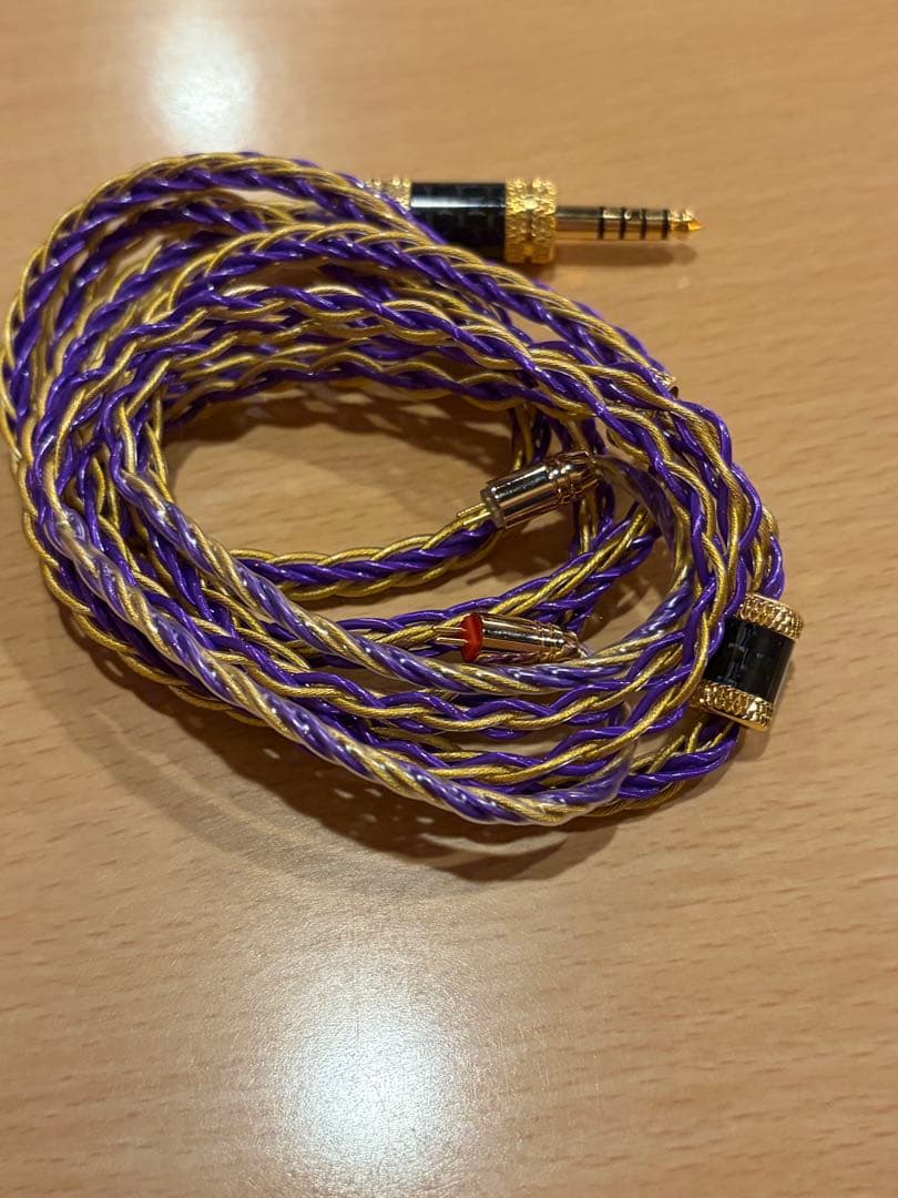 美品 XINHS 043 2Pin to 4.4mmプラグケーブル