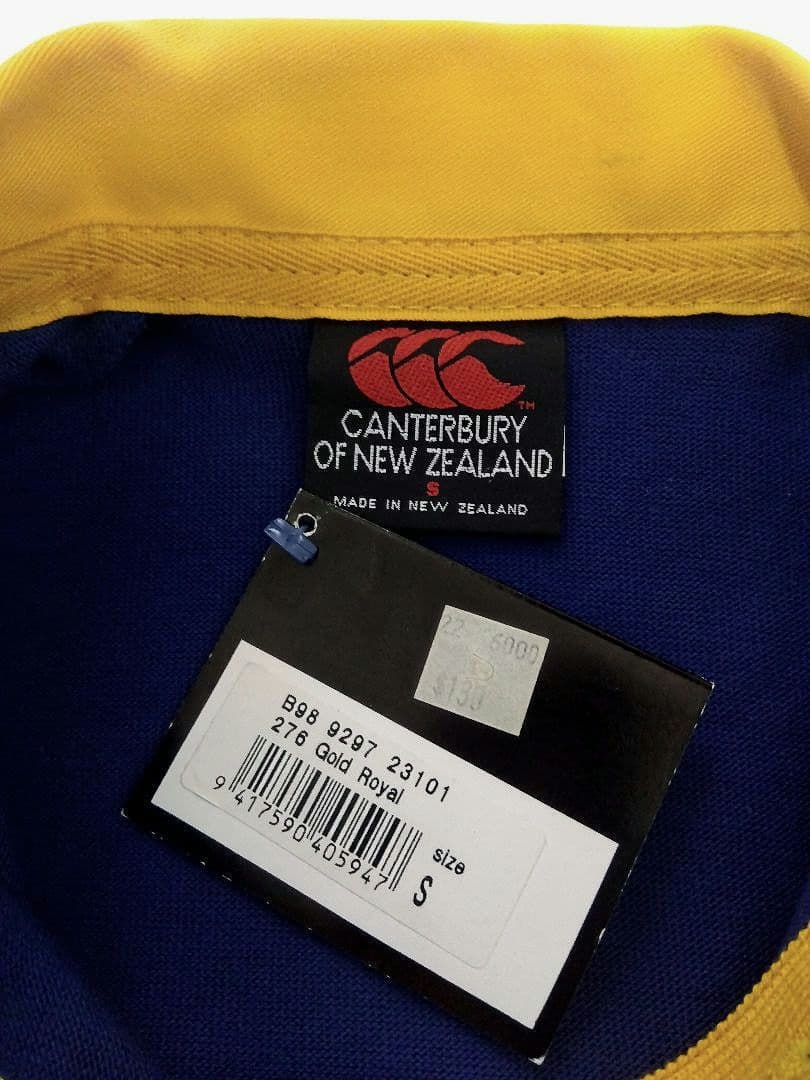 90's CANTERBURY カンタベリー シャツ ニュージーランド製　タグ付