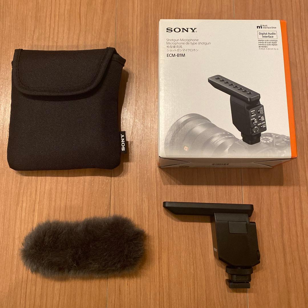 SONY ショットガンマイクロホン ECM-B1M