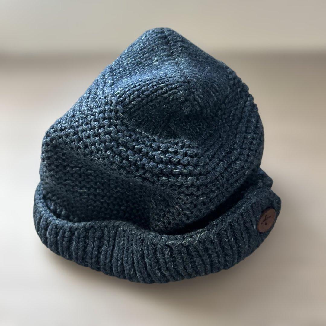 45RPM インディゴ　ニット帽　新品　タグ付き