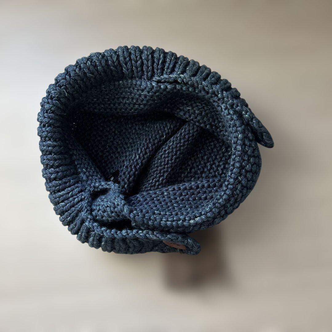 45RPM インディゴ　ニット帽　新品　タグ付き