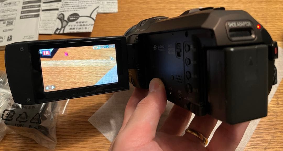 Panasonic HC-VX980M 4Kビデオカメラ　セット